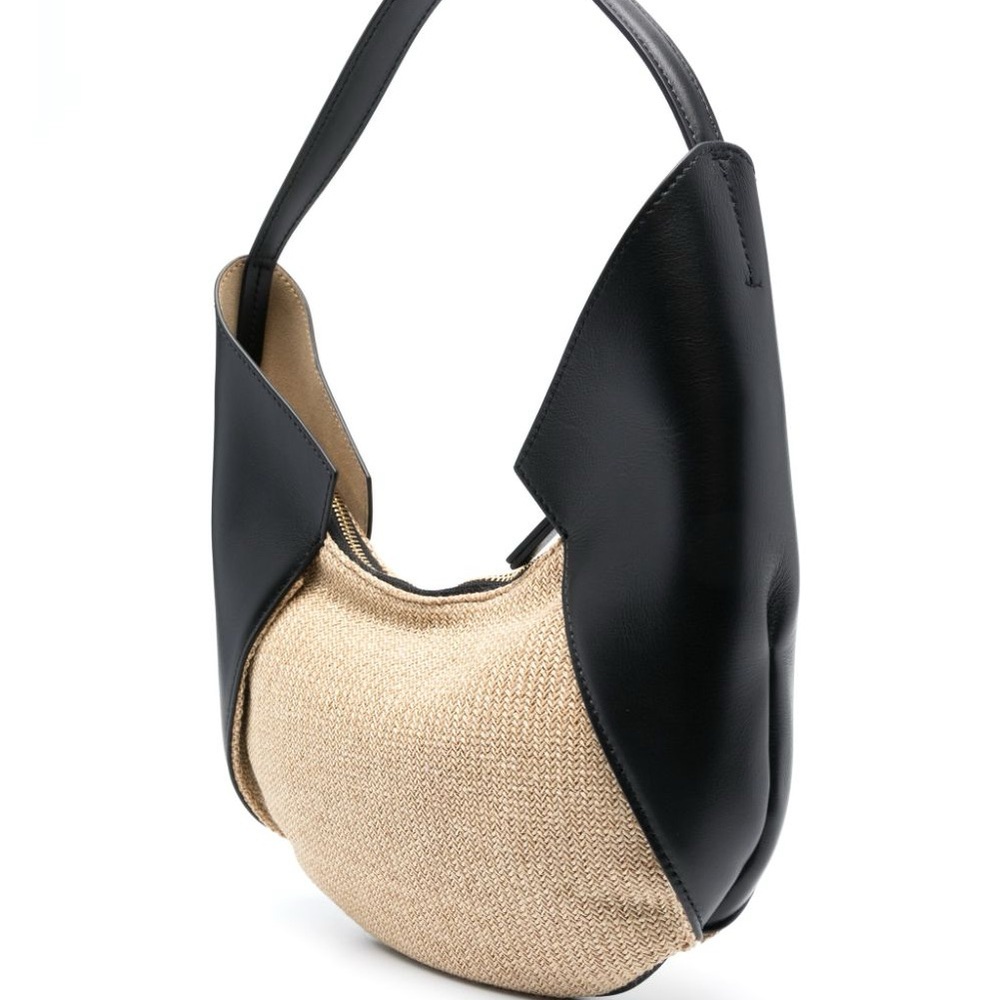REE Projects Mini Riva Raffia Bag